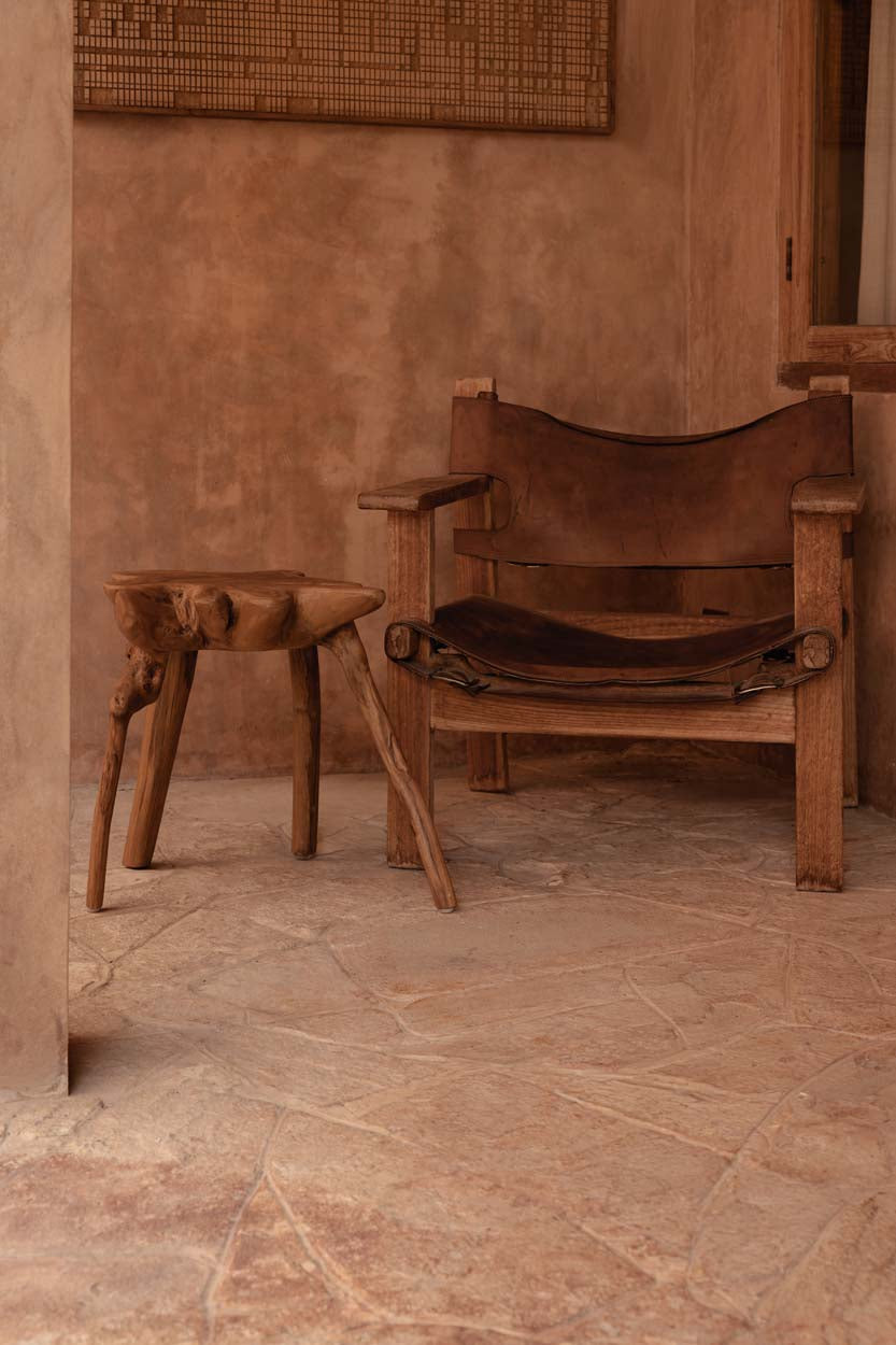 Mesa auxiliar Rooty - Natural