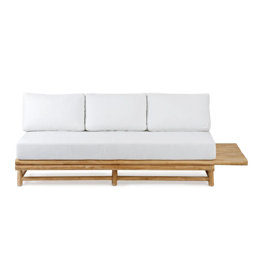 The Nusa Penida Three Seater - Natural White - Outdoor