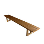 Bank met vierkante poot - Natuurlijk - 280