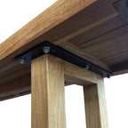 Bank met vierkante poot - Natuurlijk - 280