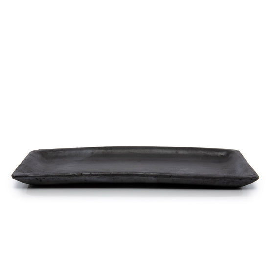 Plato de sushi quemado - Negro - M