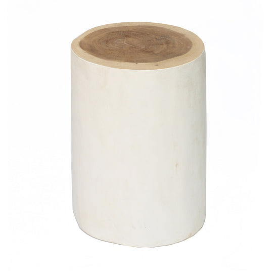 Taburete The Tribe - Blanco natural