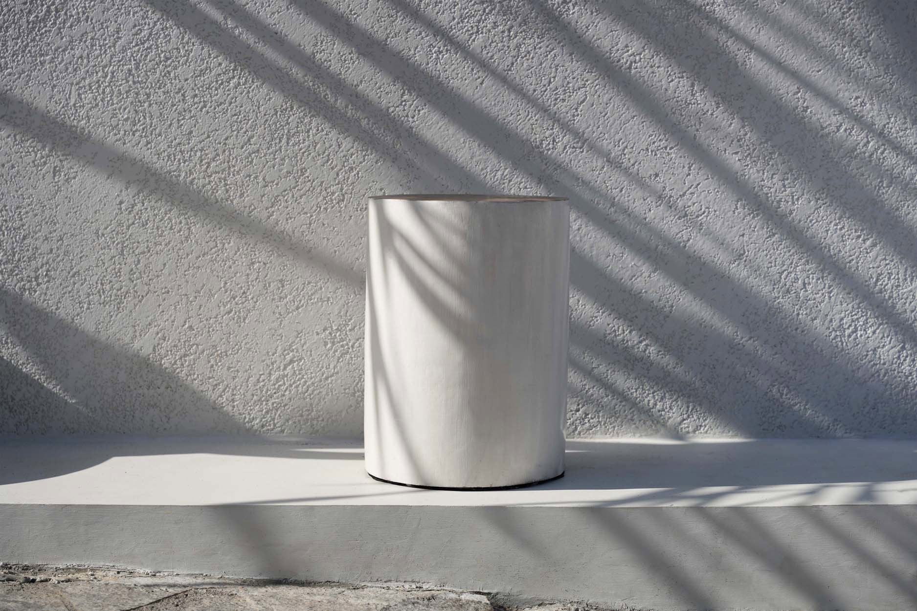 Taburete The Tribe - Blanco natural