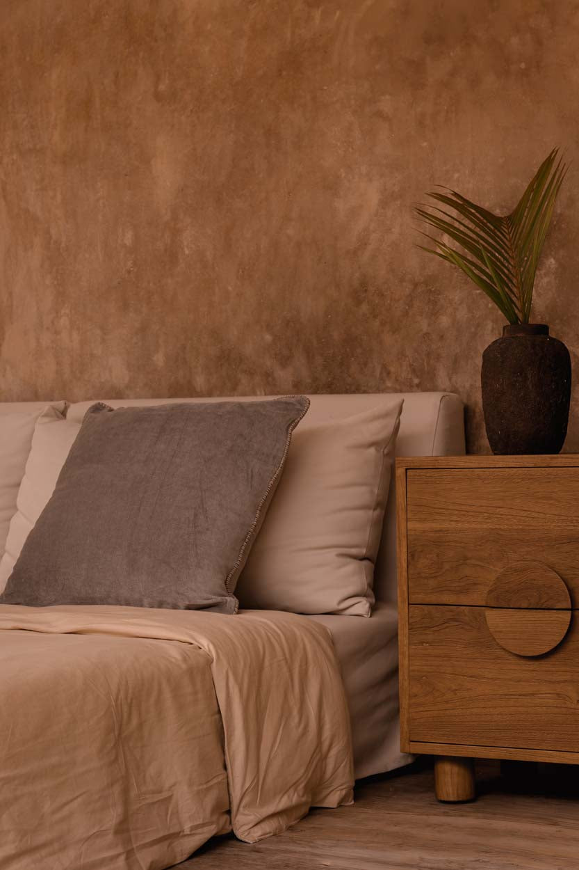 La mesita de noche Eclipse - natural