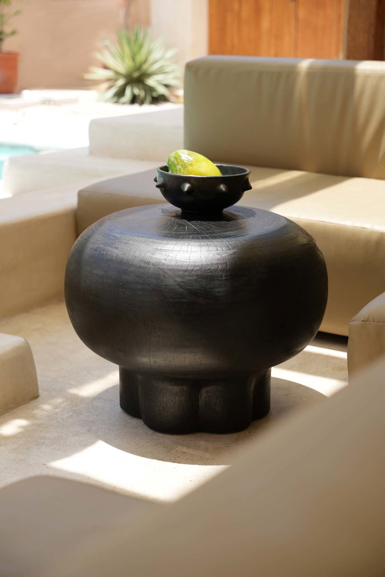 La mesa de centro Tutup - negra