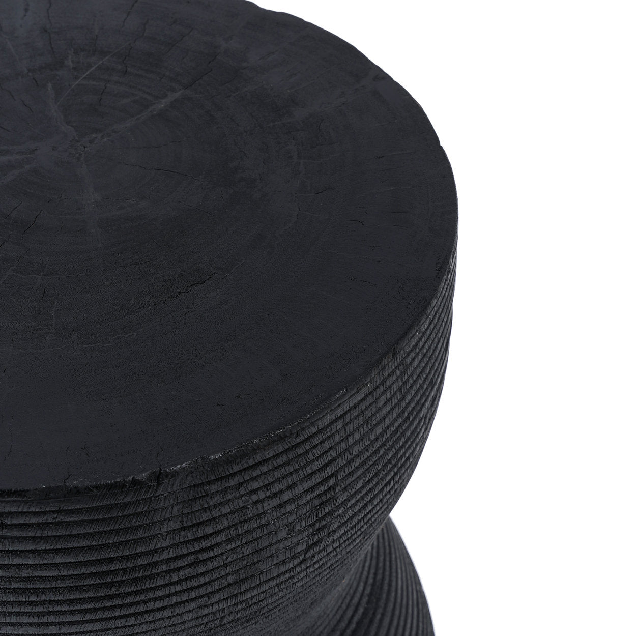 El taburete Kotoran - negro