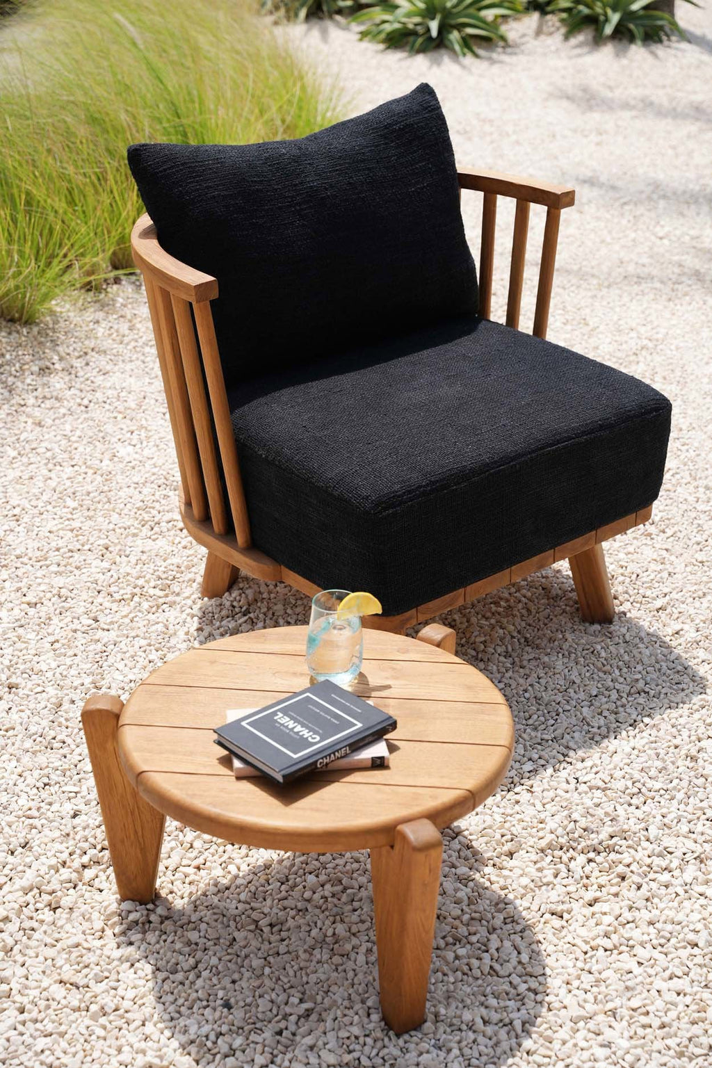 The Malawi One Seater - Natural Black