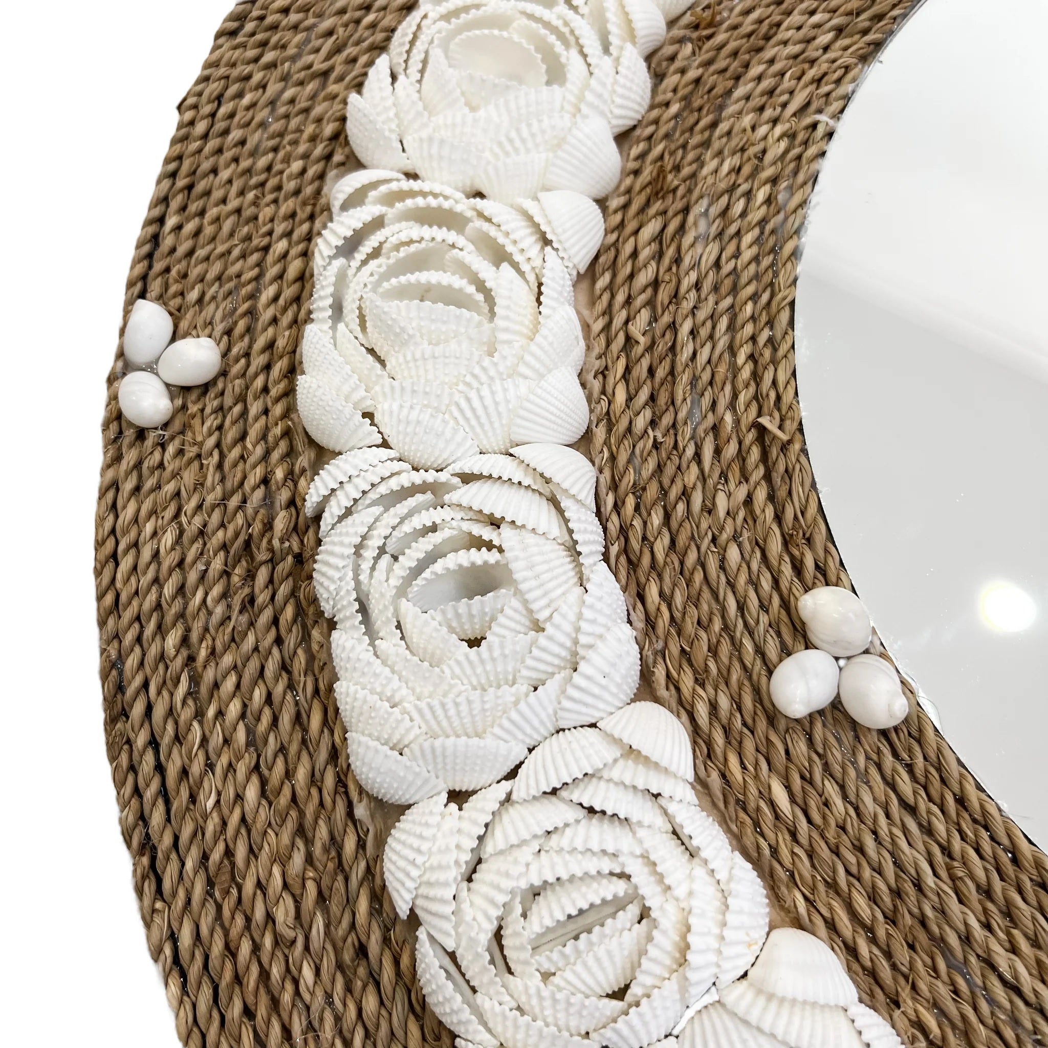 Espejo de Conchas “Marea Lunar”